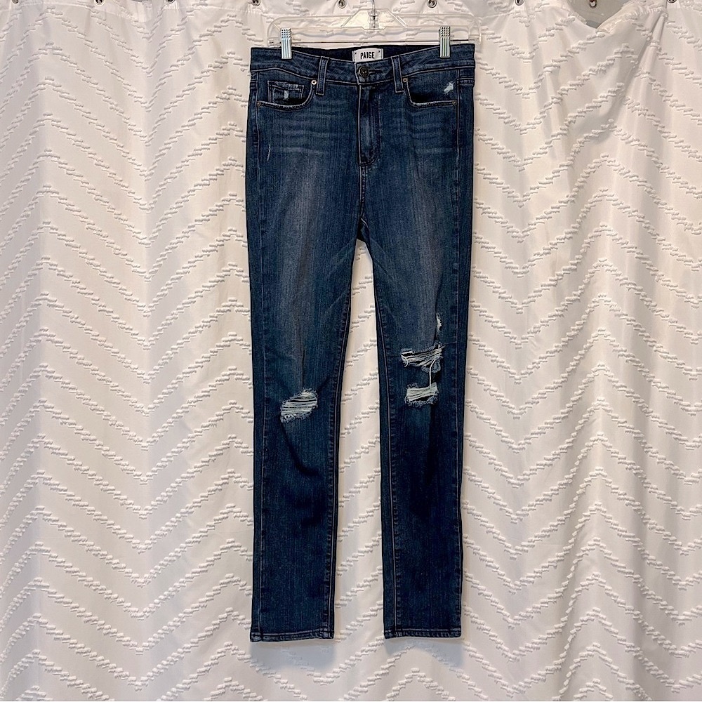 Paige Hoxton crop roll up jeans